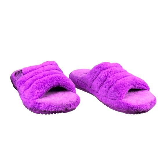 UGG Men’s Fluff You Purple Shearling Slipper Size US 11 - Picture 5 of 10